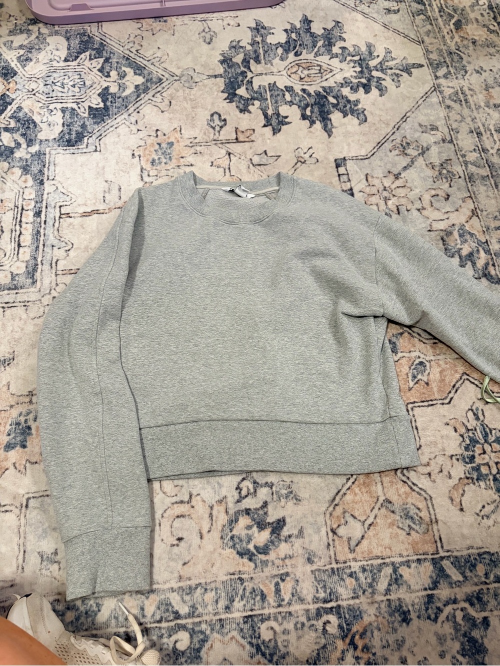 Athleta Women's Gray Crewneck Sweater